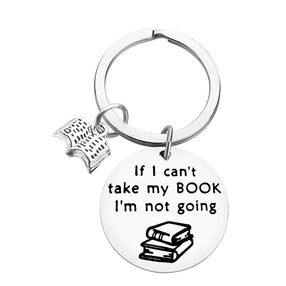 Bookish Keychain